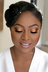 Photos of Bridal Makeup Looks For Black Skin