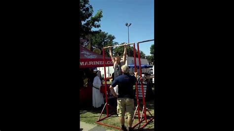 Marine Corps Pull Up State Fair Record Youtube