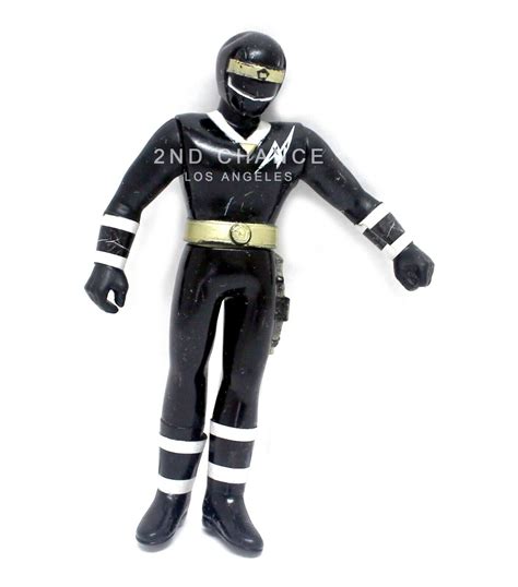 Bandai Kakuranger Ninja Sentai Power Rangers Black Figure