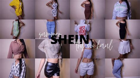 Huge Summer Shein Try On Haul 2022 50 Items Skims Dupes Dresses