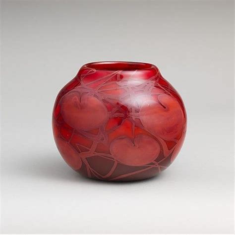 Favrile Glass Vase Designed By Louis Comfort Tiffany American New