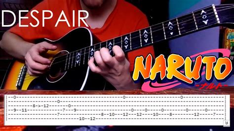 Tutorial Naruto Despair Guitar Tabs Youtube