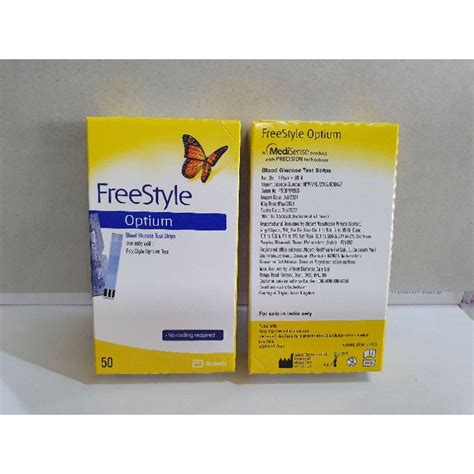 Freestyle Optium Glucose Strips Shopee Philippines