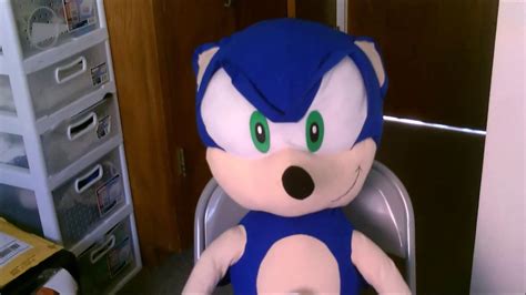 Giant Sonic The Hedgehog Plush By Kellytoy Youtube