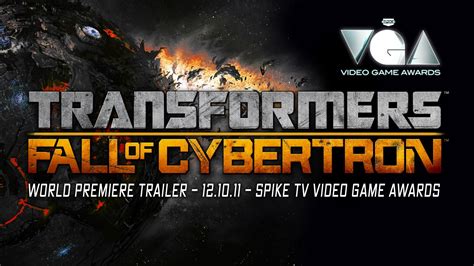 Transformers Fall Of Cybertron Cinematic Reveal Trailer To Premiere At