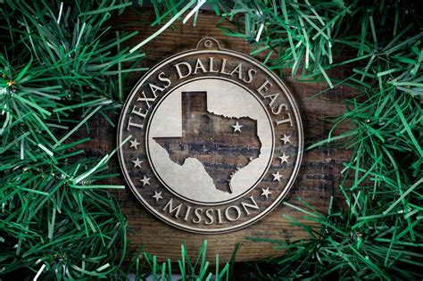 Texas Dallas East Mission Christmas Ornament The Christmas Missionary