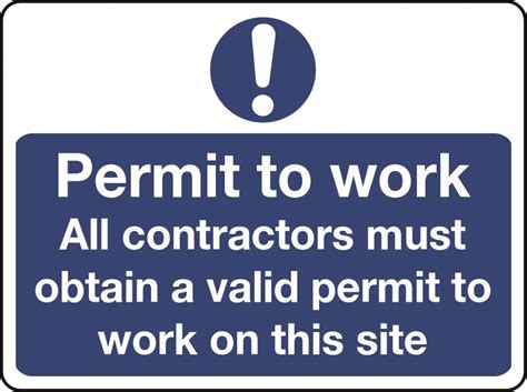 OSHA Notice Safety Sign Hot Work Permits Are Required For All Welding And Cutting Operations