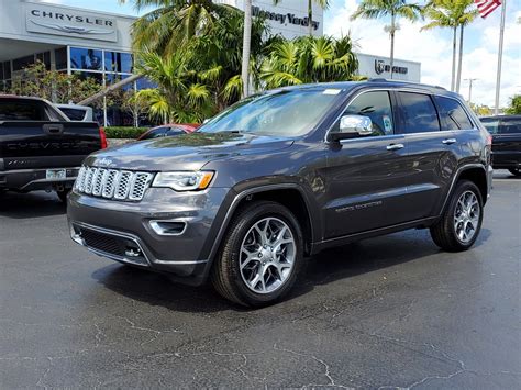 New 2020 Jeep Grand Cherokee Overland Sport Utility In Plantation