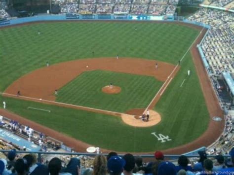 Dodger Stadium Section 7td Home Of Los Angeles Dodgers Desktop Background