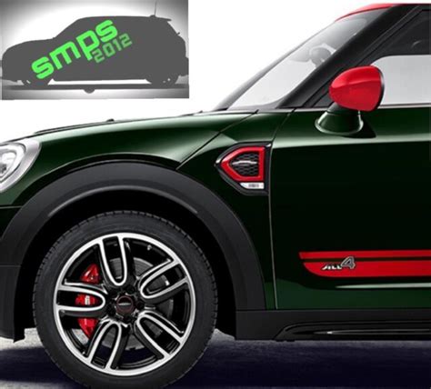 Mini Countryman Cooper S F60 Jcw Red Gloss Side Scuttle Covers Ebay