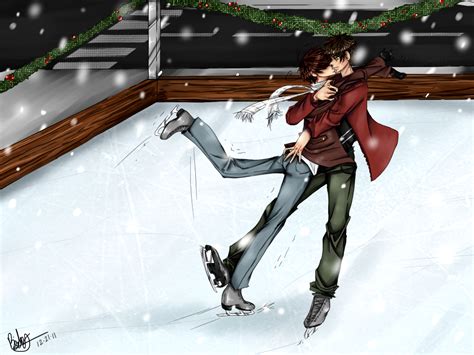 Ice Skating By Blackdiamond13 Ice Skating Hetalia Manga Anime Skate