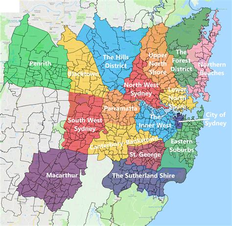 Best U Wizardofsocks Images On Pholder A Map Of Sydneys Regions I