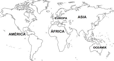 Mapa Continentes Mundi Para Imprimir Continents Colorir Dos Map Con Pages Printable Social