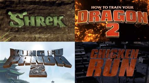All Dreamworks Title Cards 1998 2022 Youtube