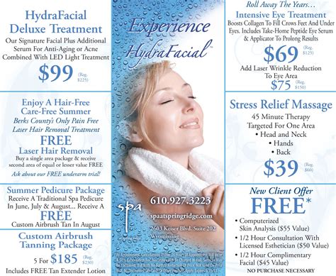 Hydrafacial Spa At Spring Ridge Specials Medspa Wyomissing Spa Treatyourself Skincare