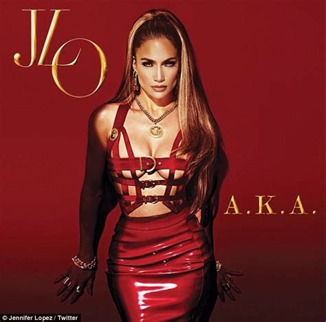 jennifer lopez showcases ample cleavage on a k a album cover daily mail online