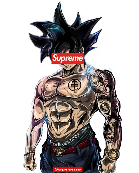 Goku Supreme Sticker Ubicaciondepersonascdmxgobmx
