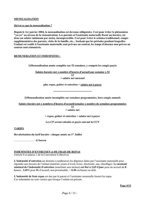 Modelé De Contrat De Travail A Duree Indeterminee Doc Pdf Page 4