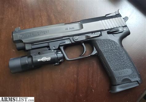 Armslist For Sale Trade Hk Usp Expert W Surefire X U Mags And Several Accessories