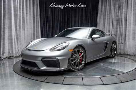 Porsche connect expands the existing vehicle functions of the 718 cayman gt4 with smart services and apps. Used 2020 Porsche 718 Cayman GT4 Only 189 Miles! Manual ...