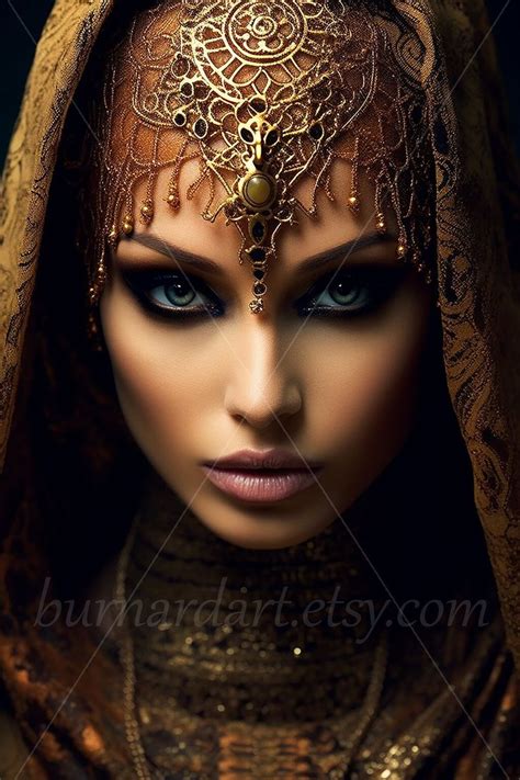 Arabian Princess Digital Download Fantasy Ai Art Print Etsy In 2023