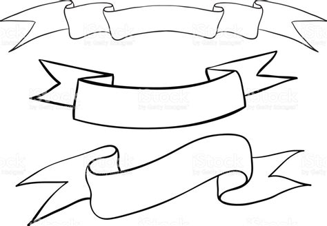 How To Draw A Ribbon Easy At How To Draw