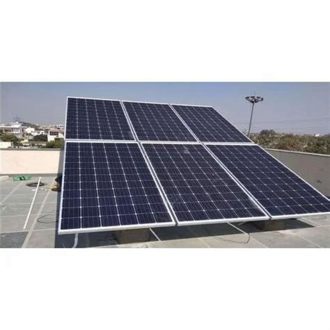 Poly Cab Mounting Structure Solar Rooftop On Grid System For Residential Capacity Kw At Rs