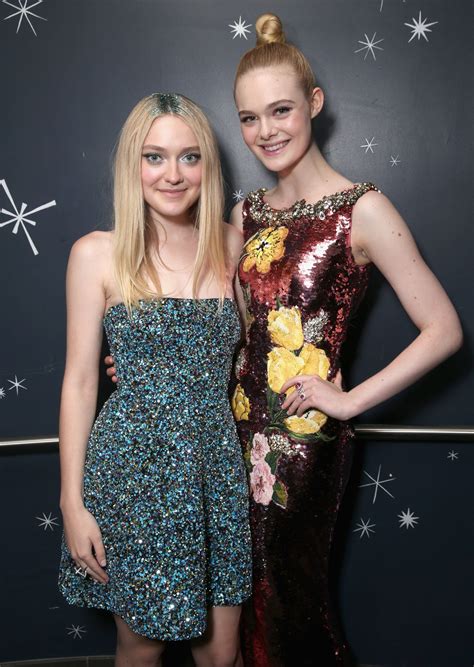 Cutest Celeb Sisters You Say It Must Be Dakota And Elle Fanning