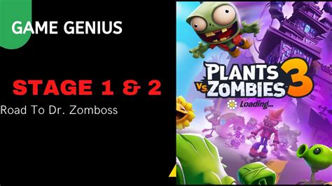 Plant Vs Zombie 3 Stage 1 And 2 Gameplay Youtube