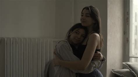 Women Hug Each Other Stock Footage Videohive