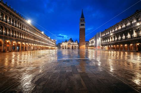 Piazza San Marco Night Songquan Photography