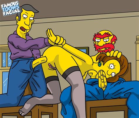 Rule 34 Edna Krabappel Famous Toons Facial Female Groundskeeper