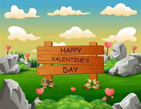 Happy Valentines Cartoon Wallpapers Wallpaper Cave