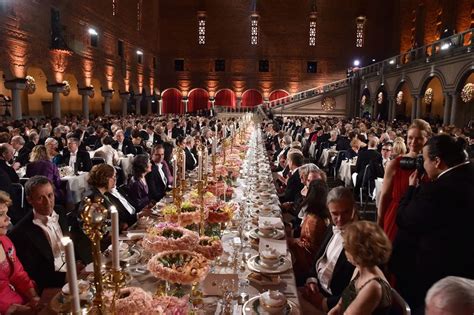 Nobel Prize Winners Banquet Sees Glamorous Crowd Gather For Lavish