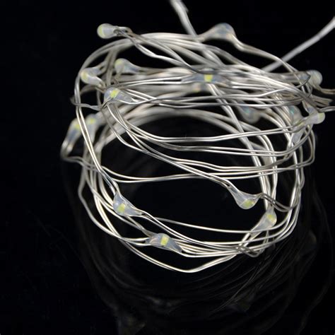 5m 50led 2m 20leds Led Strip Lighting Led Copper Wire String Lights