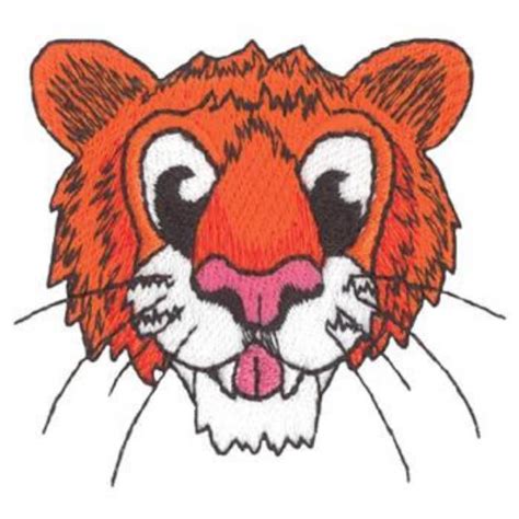 Tiger Head Machine Embroidery Design Embroidery Library At