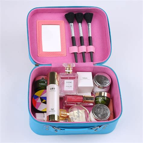 Buy Fashion Cute Girl Makeup Box Portable Makeup