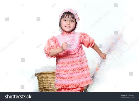 Cute Happy Baby Girl Dancing Stock Photo 33733060 Shutterstock