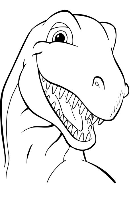 Coloring Pages For Kids Boys Dinosaurs Coloring Pages