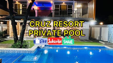 Cruz Resort Privatepool Pool Resort Outing Swimming Teambuilding Rizal Taytay Youtube