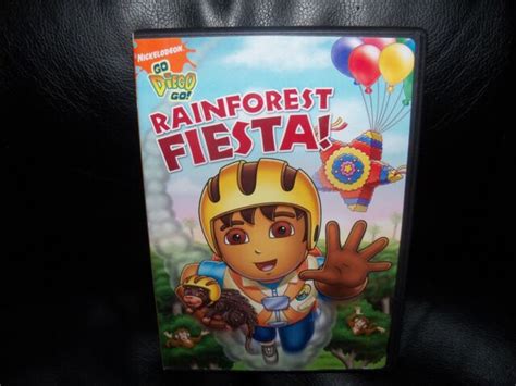 Go Diego Go Rainforest Fiesta Dvd 2009 Sensormatic Euc Ebay
