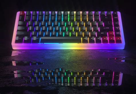 Marsback Rgb 75 Keyboard Has A Sweet Translucent Case