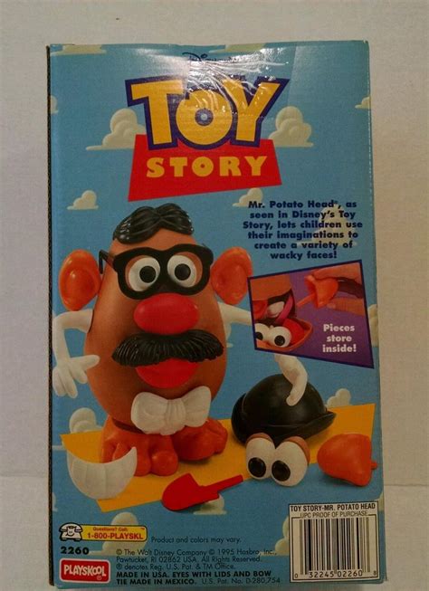 Toy Story Mr Potato Head Disneys 1995 Hasbro Original Sealed Box