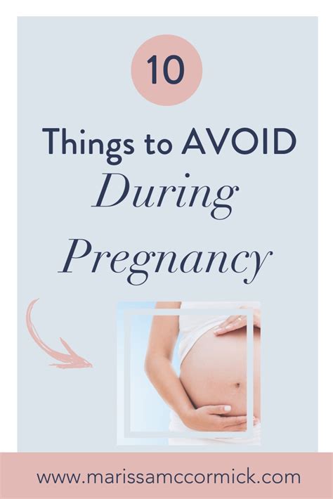 10 Things To Avoid During Pregnancy