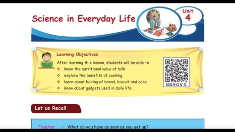 Science In Everyday Life Part 1 Unit 4 Term 1 அறிவியல் Science