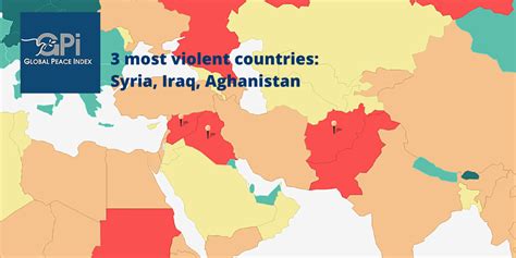 Worlds Least Peaceful Countries