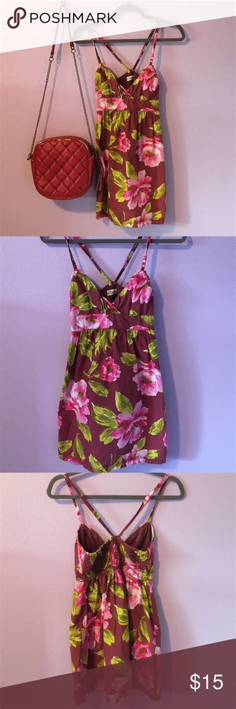 Moving Sale Floral Mini Summer Dress