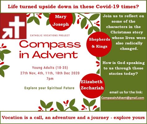 Advent Invitation From Compass Vocations Ireland