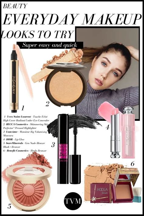 Top 7 Everyday Makeup Looks You Have To Try The Vanity Magazine