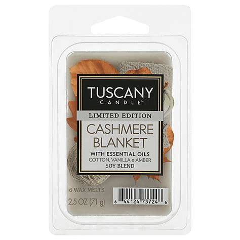 Tuscany Candle Wax Melts Cashmere Blanket 6 Ea Shop Food Fair Markets
